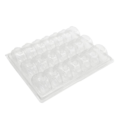 21pcs clamshell blister macaron box packaging macaron display tray macaron tray wholesale