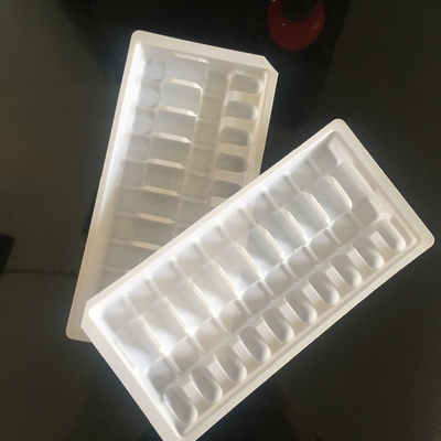 Eco Friendly Transparent PET Ampoule Packaging Tray 10ml Vial Box