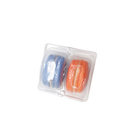 12 cells Clear PVC/PET blister macaron  packaging plastic package