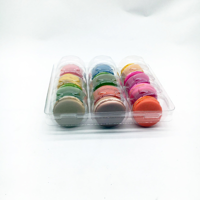 12 Cavity Macaron Tray Bespoke Plastic Blister Packaging Tray