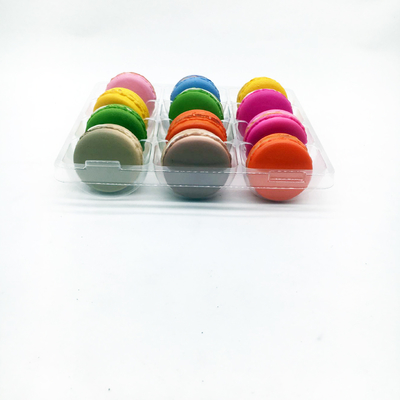 12 Cavity Macaron Tray Bespoke Plastic Blister Packaging Tray
