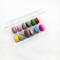 12 pcs macaron pack  plastic macaron tray clamshell packaging plastic package