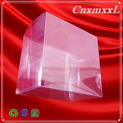 quality plastic clear PET box foldable PVC box in competitive price