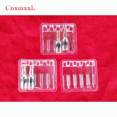 ISO Certificate Vial Ampoule Trays Plastic Packing Tray For 2ml 3ml 5ml 10ml