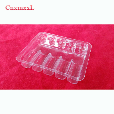 ISO Certificate Vial Ampoule Trays Plastic Packing Tray For 2ml 3ml 5ml 10ml