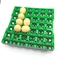 9pcs Stackable Plastic Egg Holder 152mm Square Incubator Egg Setting Tray