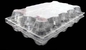 Convenient 8pcs 0.7mm PVC Plastic Egg Carton Transport Egg Incubator Tray
