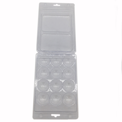 12 packs golf ball blister packaging tray clear transparent folded packaging