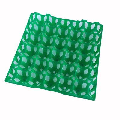 30 Hole PET PVC Plastic Egg Tray For Egg Packaging With Recyclable Material