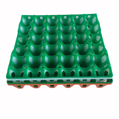 30 Hole PET PVC Plastic Egg Tray For Egg Packaging With Recyclable Material