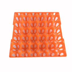 30 Hole PET PVC Plastic Egg Tray For Egg Packaging With Recyclable Material