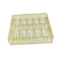 1.8mm White PP 10ml Medical Plastic Blister Packaging Insert Tray For Vial