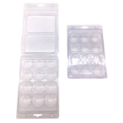 6pcs Golf Ball Transparent Plastic Blister Packaging Toy PVC Blister Tray