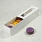 Pantone Color Biodegradable Macaron Box Packaging With Clear PVC Window