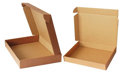 Clamshell 2mm Art Paper Gift Box Packaging Tough Kraft Folding Boxes