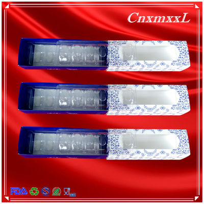 macaron clamshell box   macaron plastic container  clear macaron blister box  macaron punnet tray