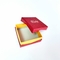 Logo Embossed Rigid Hexagon Paper Gift Box Packaging Red Jewelry Gift Box Custom