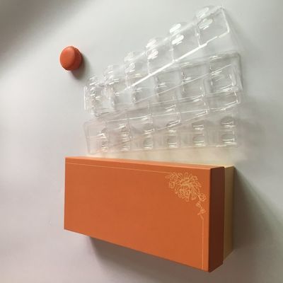 PET blister macaron box odor‑free pastry box  anti‑crush pastry box dust‑proof dessert container prevent macaron damage