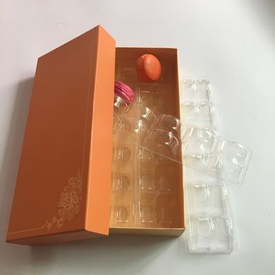 pet macaron box plastic macaron holder  macaron display box  macaron takeaway box  macaron pastry container clamshell macaron tray