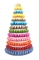 13 Tier large Plastic Macaron Packaging White 62cm Wedding Cupcake Stand