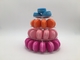 4 Tier Macaron Tower Dessert Stand Food Display Stand For Cake Shop