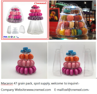 Macaron Tower Display 6-story 10-story 13-story 9-story Square 10-story Macaron Display Shelf