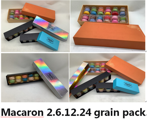 Transparent Plastic Macaron Packaging Blister 6 X 10 Arrangement 60 Cells Macaron Packaging Tray