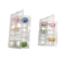 6 Pack Custom Macaron Clear Tray Recyclable Box Plastic Chocolate Tray