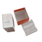 2 Pcs Chocolate Packaging Printing Kraft Paper Box With Plastic Clear Inner