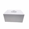 White Rigid Folding Gift Paper Box Packaging For Clothes And Shoes