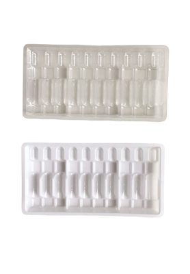 Oral Liquid Blister Inner Water Needle White Blister Tray Powder Needle Plastic Tray