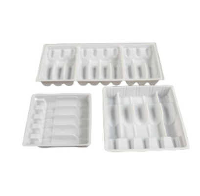 Oral Liquid Blister Inner Water Needle White Blister Tray Powder Needle Plastic Tray