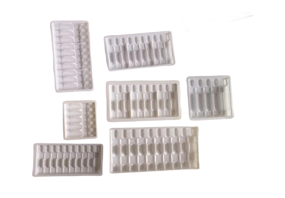 Oral Liquid Blister Inner Water Needle White Blister Tray Powder Needle Plastic Tray