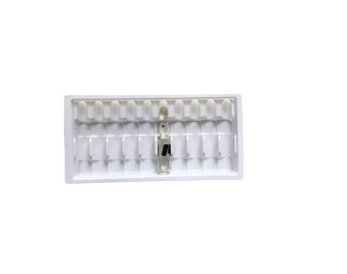 Water Needle Blister Tray Medicine Packaging Box With Plastic Ampoule Bottle Tray