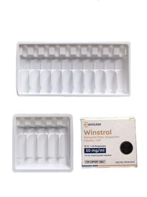 5ml Oral Liquid White Pill Bottle Blister Inner Base Medicine Packaging Box