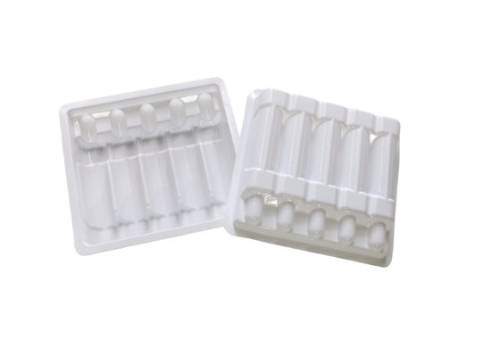 5ml Oral Liquid White Pill Bottle Blister Inner Base Medicine Packaging Box