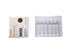 Transparent Liquid Thermoformed Ampoule Trays 5 Packs Plastic Vial Tray Blister