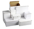 Rectangular Food Cosmetics White Folding Packaging Box With General Printing Logo