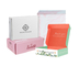 Rectangular Food Cosmetics White Folding Packaging Box With General Printing Logo