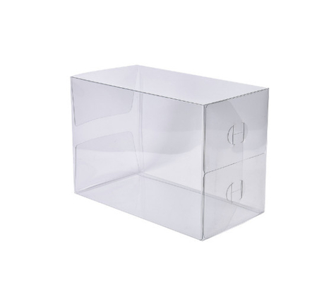 Makeup PVC Packaging Box Electronic Products Hot Laser Transparent PET Plastic Box