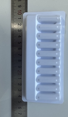 Pharmaceutical Ampoule Tray PET Material 1ml 10 Pack Glass Needle Fixed Tray Wholesale