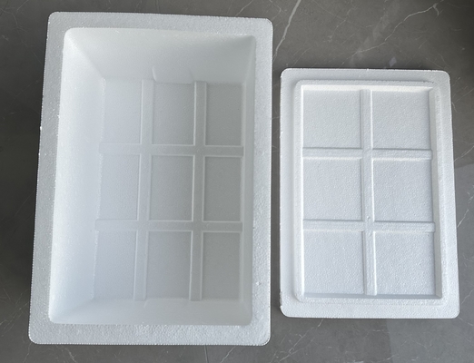EPS Foam With Special Lining Edge Protection Corner Protection Polydragon Molding Ice Machine Foam Pack