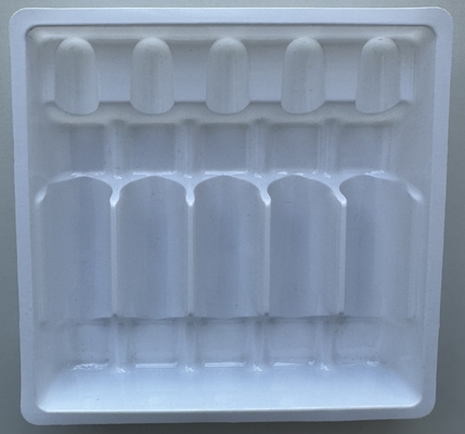1ml 2ml 5ml 10ml 5-pack Ampoule Tray PET Vacuum Tray Customization