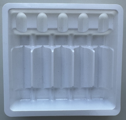 1ml 2ml 5ml 10ml 5-pack Ampoule Tray PET Vacuum Tray Customization