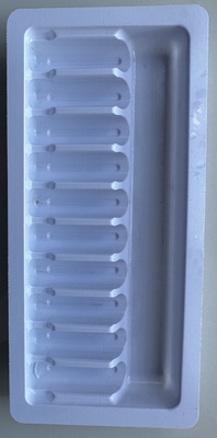 PET 1ml 2ml 5ml 10ml 10 Ampoule Tray Vacuum Forming Tray Customization