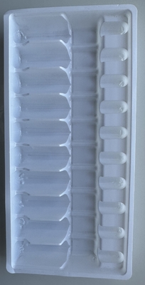 PET 1ml 2ml 5ml 10ml 10 Ampoule Tray Vacuum Forming Tray Customization