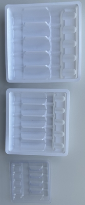 Customized PET Ampoule Tray , Drug Injection Fixing Tray