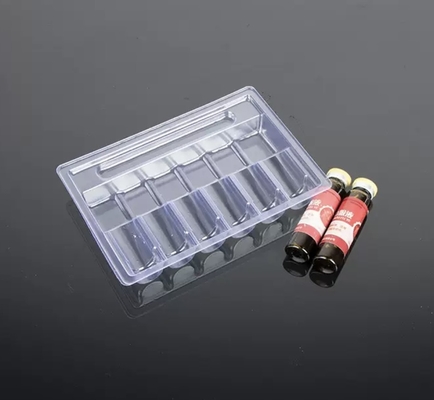 10ml Oral Liquid Ampoule Tray PET Transparent Vacuum Tray , Pack Of 5 , Pack Of 10 , Pack Of 12