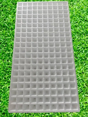 Foam seedling tray tray Vegetable seedling tray hydroponic tray tray White foam traypepper seedling tray wholesale floating foam board water planting seedling tray thickened fruit and vegetable pepper