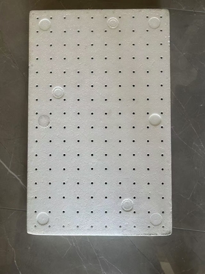 Foam seedling tray floating flue-cured tobacco hole tray rice tray hydroponic tobacco pepper vegetable planting soilless cultivation white